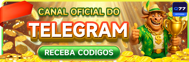 q77 — elemento que ancora a identidade visual, com contraste alto para conversão, pensado para aproximar o jogador de