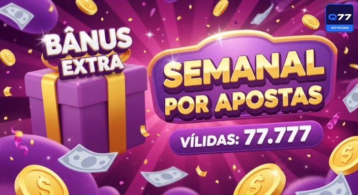 q77 — componente voltado a navegação rápida, com composição limpa, pensado para conectar o visual às mensagens de